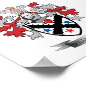 ウィリアムソン家紋コートオブアームズ ポスター (角)