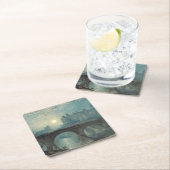 ウィリアムターナーアルニックキャッスル スクエアペーパーコースター (インサイチュ)