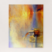 ウィリアムターナーザファイティングテメレ絵画ーの ジグソーパズル (縦)