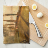 ウィリアムターナーモーテルレイクテラス キッチンタオル (四つ折り)