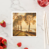 ウィリアムターナーモーテルレイクテラス スタンダードカクテルナプキン (インサイチュ)