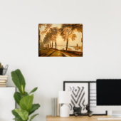 ウィリアムターナーモーテルレイクテラス ポスター (ホームオフィス)