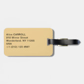 ウィリアムターナーモーテルレイクテラス ラゲッジタグ (裏面横)