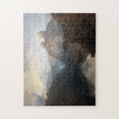 ウィリアムターナー – キルガレン城，ペンドンケシャー ジグソーパズル (縦)