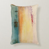 ウィリアムターナー – サンセットのヴェネツィア近くのラグーン アクセントクッション (正面(垂直))