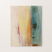 ウィリアムターナー – サンセットのヴェネツィア近くのラグーン ジグソーパズル (縦)