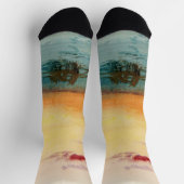 ウィリアムターナー – サンセットのヴェネツィア近くのラグーン ソックス (上部)