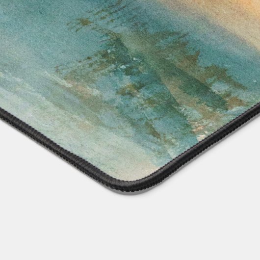 ウィリアムターナー – サンセットのヴェネツィア近くのラグーン デスクマット (コーナー)