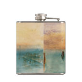 ウィリアムターナー – サンセットのヴェネツィア近くのラグーン フラスク (裏面)