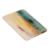 ウィリアムターナー – サンセットのヴェネツィア近くのラグーン マグネット (右側)