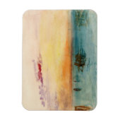 ウィリアムターナー – サンセットのヴェネツィア近くのラグーン マグネット (縦)