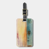 ウィリアムターナー – サンセットのヴェネツィア近くのラグーン ラゲッジタグ (正面縦)