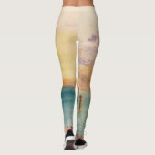 ウィリアムターナー – サンセットのヴェネツィア近くのラグーン レギンス (裏面)