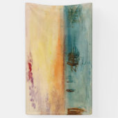 ウィリアムターナー – サンセットのヴェネツィア近くのラグーン 横断幕 (縦)