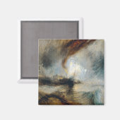 ウィリアムターナー – スノーストーム マグネット (正面/裏面)