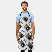 ウィリアムテカンセシャーマンウォーは地獄引用文 エプロン (着用した状態)