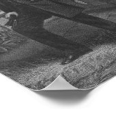 ウィリアムテカンセシャーマンエングレービングポートレート ポスター (角)