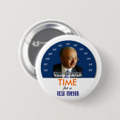 ウィリアムトムソン2009 NYの市長ピン 缶バッジ (正面&裏面)