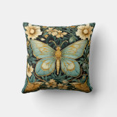 ウィリアムハリスバタフライアートピロー クッション (裏面)