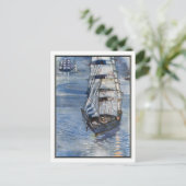 ウィリアムヒースロビンソンヴィンテージ船芸術 ポストカード (スタンド正面)