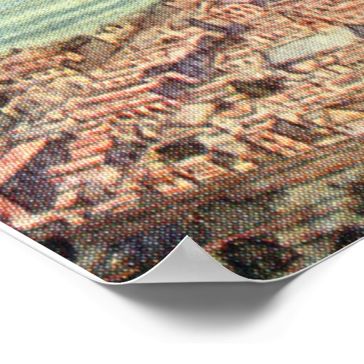 ウィリアムヒースロビンソン – ケープタウン ポスター (角)