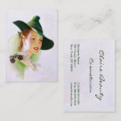 ウィリアムフルトンSoare: 双眼の女性 名刺 (正面/裏面)