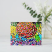 ウィリアムブルググラフィティアートポストカード ポストカード (スタンド正面)