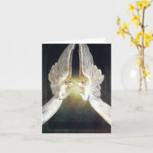 ウィリアムブレイクの天使のメッセージカード カード (黄色い花)