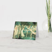 ウィリアムブレイクの真夏の夜の夢のメッセージカード カード (正面)
