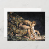 ウィリアムブレイクアイザックニュートン招待状 招待状 (正面/裏面)