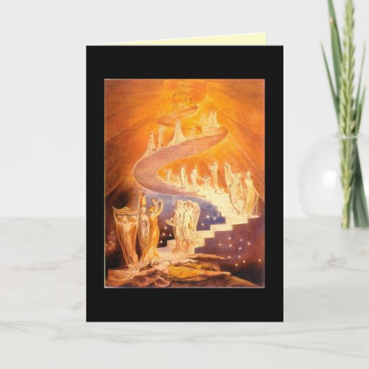 ウィリアムブレイクヤコブの梯子 カード (正面)