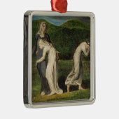 ウィリアムブレイクルースおよびOrpahをに懇願している| Naomi メタルオーナメント (右)