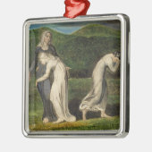 ウィリアムブレイクルースおよびOrpahをに懇願している| Naomi メタルオーナメント (左)