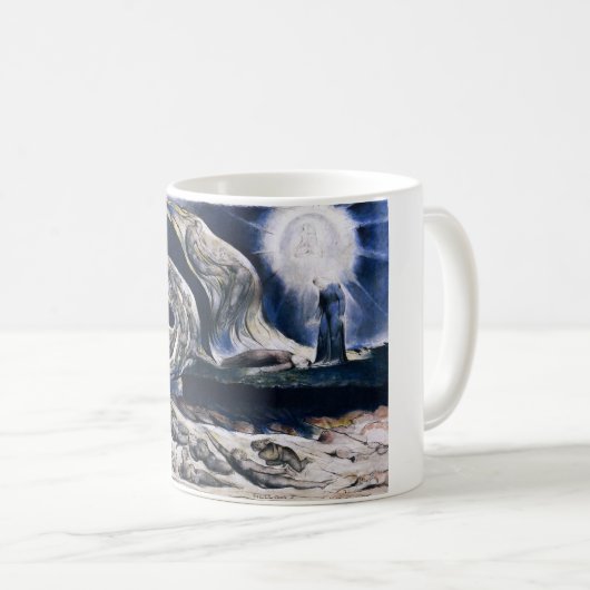 ウィリアムブレイク恋人の旋風のマグ コーヒーマグカップ (正面右)