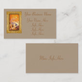 ウィリアムブレイク著ヤコブの夢 名刺 (正面/裏面)