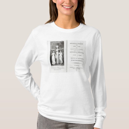 ウィリアムブレイク|のFrontispieceの「元の物語 Tシャツ (正面)