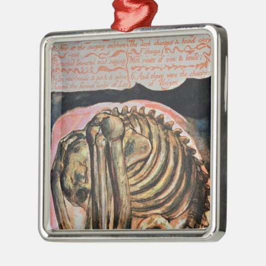 ウィリアムブレイク|材料のUrizenの作成 メタルオーナメント (左)