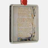 ウィリアムブレイク|潔白の歌からのTyger、 メタルオーナメント (右)