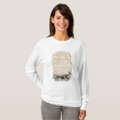 ウィリアムブレイク|潔白の歌からのTyger、 Tシャツ (正面フル)