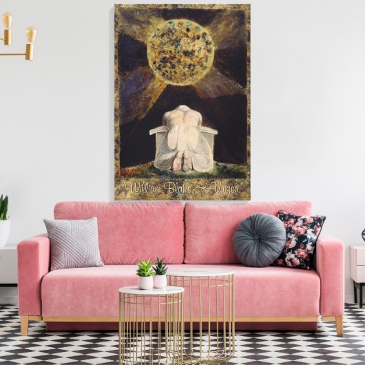 ウィリアムブレイクUrizen CC0487 キャンバスプリント (インサイチュ (リビング))