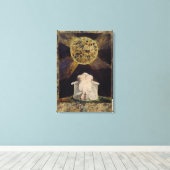 ウィリアムブレイクUrizen CC0487 キャンバスプリント (インサイチュ (ウッドフロア))