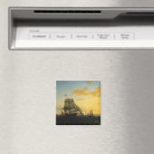 ウィリアムベッドフォードニューベッドフォードハーバーアットサンセット マグネット (インサイチュ (食洗機))