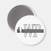 ウィリアムペン引用文磁石 マグネット (正面/裏面)