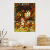 ウィリアムホルマン狩りザレディーオブシャロット ポスター (キッチン)