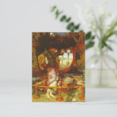 ウィリアムホルマン狩りザレディーオブシャロット ポストカード (スタンド正面)