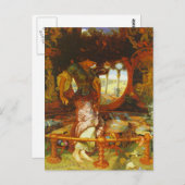 ウィリアムホルマン狩りザレディーオブシャロット ポストカード (正面/裏面)