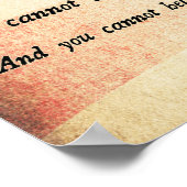 ウィリアムボートッカー引用文 ポスター (角)