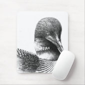 ウィリアムマーティン著ミネソタの水潜り鳥 マウスパッド (マウス)