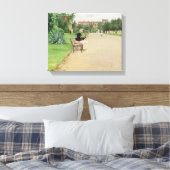 ウィリアムメリットチェイスアシティパーク キャンバスプリント (インサイチュ (寝室))