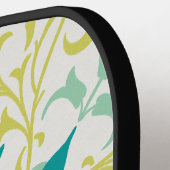 ウィリアムモリスつる植物パターン ピックルボールラケット (左詳細)